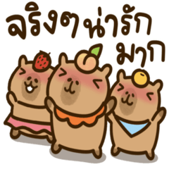 กะปิเบบี้ คาปิบาร่า: จริงๆ น่ารักมาก