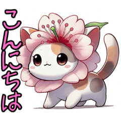 【花猫】桜にゃん❶ １番人気❗️…