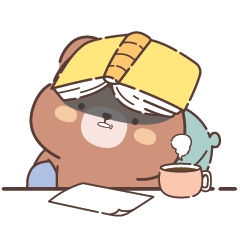 . Beary Brown so lazy all day long .