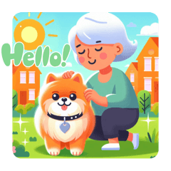 #a cute dog everyone likes