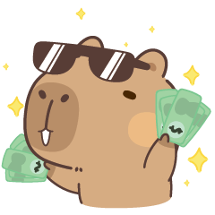 . Capy Brownies so lazy all day long .