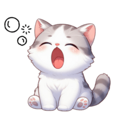 Milk Tea Cat : Lazy Day