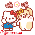 Hello Kitty 50週年 x 柯基犬卡卡