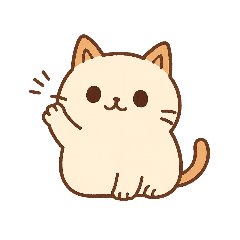 So kawaii cat