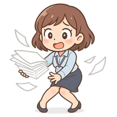 Clumsy Office Lady