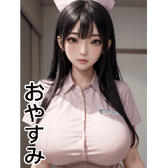 可愛い看護師の彼女
