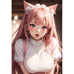 猫メイド写真