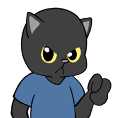 Sassy Black Cat to the Rescue! [EN]