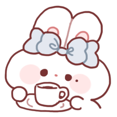 敬語を話すもちうさちゃん.