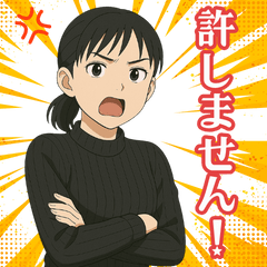 怒ったじゅんこちゃん♡家族への日常パンチ