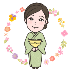 keiko's sticker_kimono_
