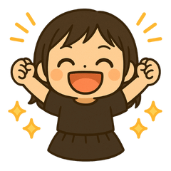 ゆるっと感情スタンプ＊チビこちゃん