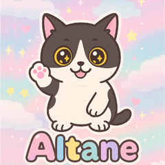 Altane, the Tuxedo Cat_Japanese version