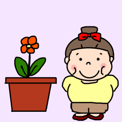Lively chubby person