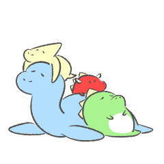 omochi dinosaur frends