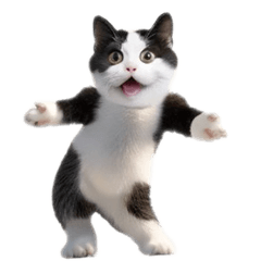 *dance! dancing cat(hachiware)