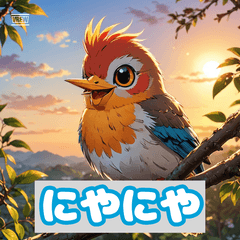 Chirpy Bird: Expressive Emoji Stickers