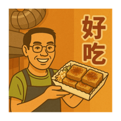 一口臭豆腐