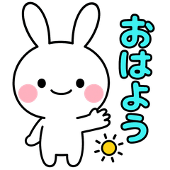 Little White Bunny  Simple & Cute