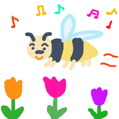 Honeybees cute