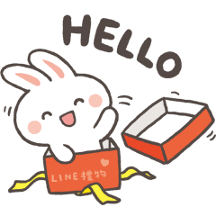LINE Giftshop × Rabbit PoPo