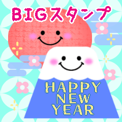 BIG NewYear pretty sticker 14
