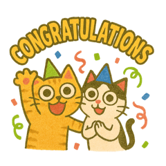 ABC Cat Stickers Two