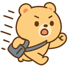 AI-generated office bear stickers 01