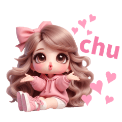 ピンクパーカーギャル❤︎