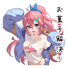 Sweet Fix: Snacky Girls Stickers