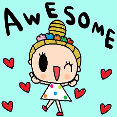 (nenerin simple word sticker0306english)