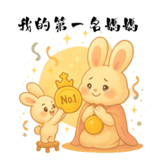 小優錠 母親節貼圖