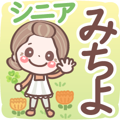 Pretty senior stickers Ver.6-1 Michiyo