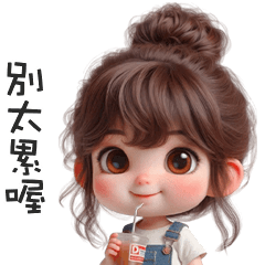(⁎⁍̴̛ᴗ⁍̴̛⁎)包頭小女孩別太累喔