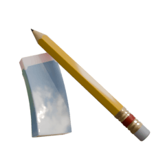 The Eraser and Its Pencil