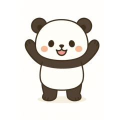 Cute Every Day! Panda Emotion Sticker