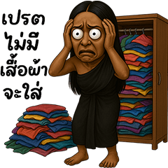 เปรตสาว น่ารัก