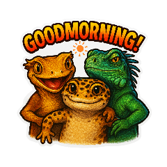 あつまれ！爬虫類好き専用スタンプ