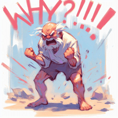 Fluffy Grandpa