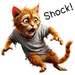 Funny Dirty cat (ENG)