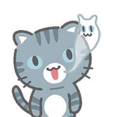 動く！もやもや…3びきのねこ