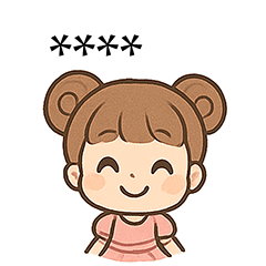 a little girl with what you want to say