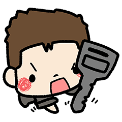 sticker of kofu car mechanic2