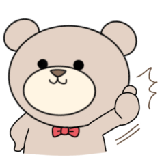 Cuddly brown bear