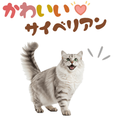 いつでも使えるサイベリアンスタンプ