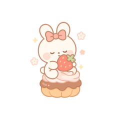 Sweet Animals with Dessert Stickers