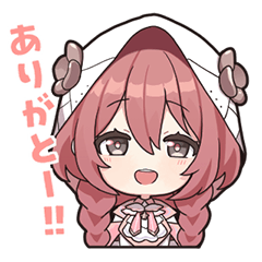 Moka Amayui Daily Life Stickers.(Re)
