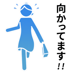 Moving Pictogram 4 Blue Ver.