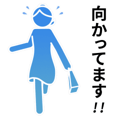 Moving Pictogram 4 Blue Ver.