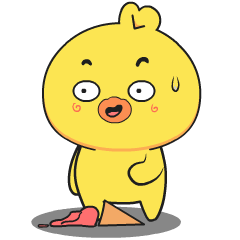 Weird Yellow Chick 7 : Pop-up stickers